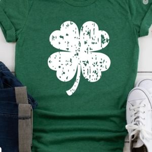Shamrock Soft Green T-Shirt St. Patrick's Day Shirt